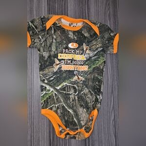 Boys Mossy Oak 18m Camo Bodysuit Onesie One Piece
